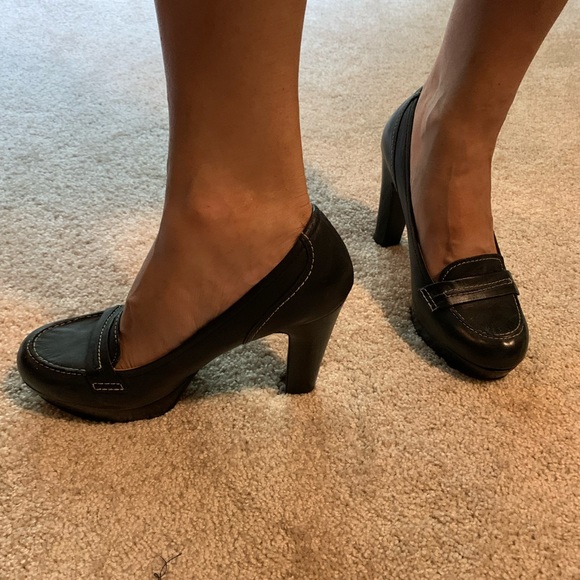 Nine West heels. Black , size 7 - Picture 5 of 6